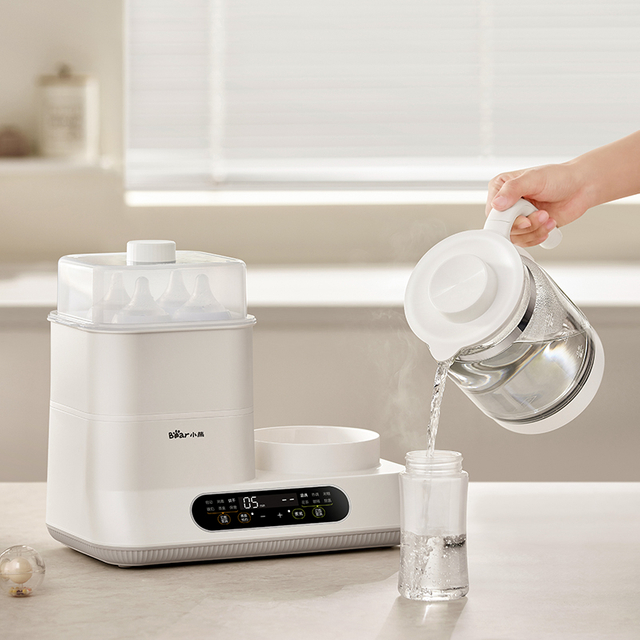 多機能ベビー滅菌器の暖かいケトル