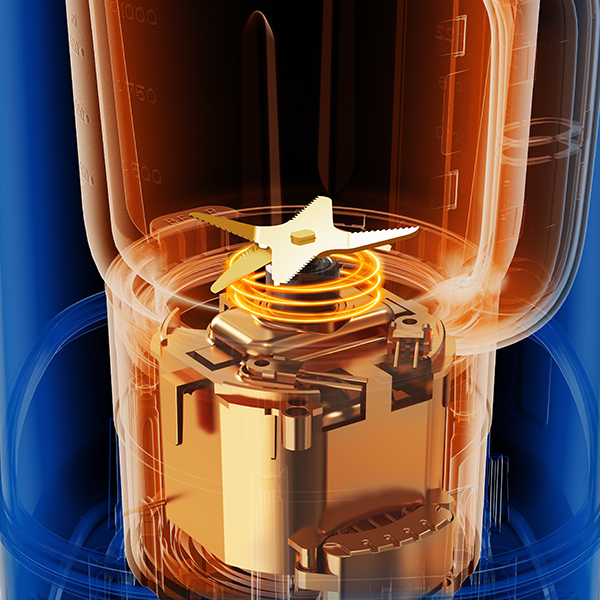 低ノイズ800mlブレンダーをベア